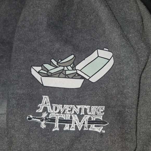Adventure Time Gray Hoodie - Picture 3 of 6